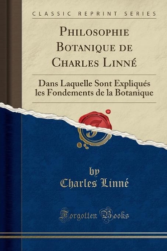 Philosophie Botanique de Charles Linné