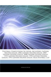 Articles on Football Competitions in Latvia, Including