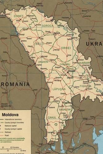 The National Map of Moldova