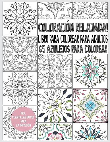 Coloración relajada! 65 azulejos para colorear