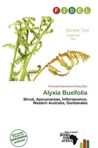Alyxia Buxifolia