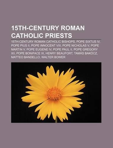 15th-Century Roman Catholic Priests
