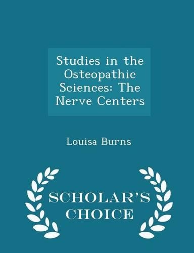 Studies in the Osteopathic Sciences
