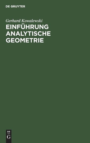 Einführung Analytische Geometrie