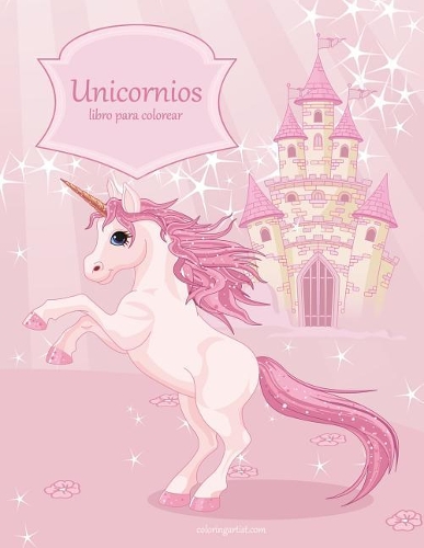 Unicornios libro para colorear 1