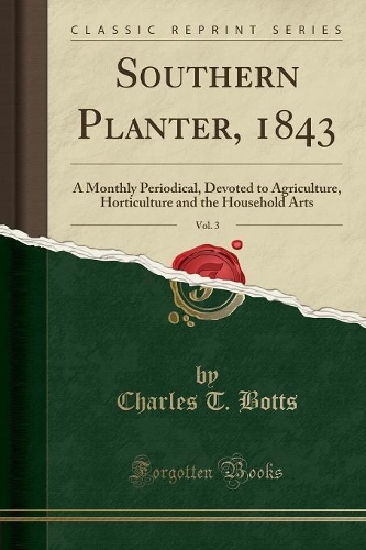Southern Planter, 1843, Vol. 3