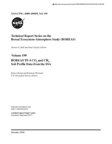 Boreas Tf-4 Co2 and Ch4 Soil Profile Data from the Ssa