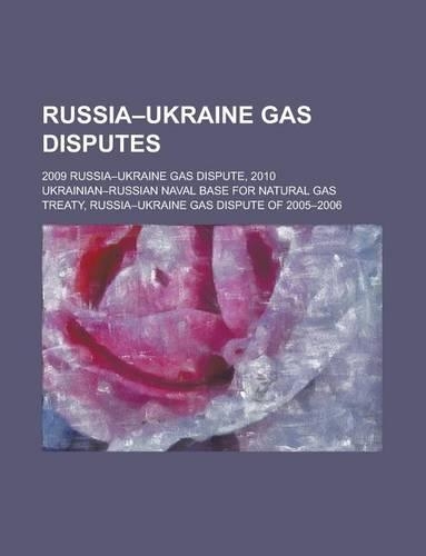 Russia-Ukraine Gas Disputes