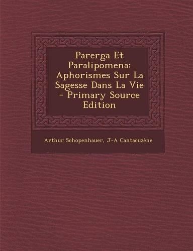 Parerga Et Paralipomena