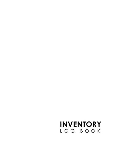 Inventory Log Book
