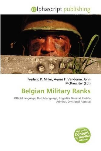 Belgian Military Ranks