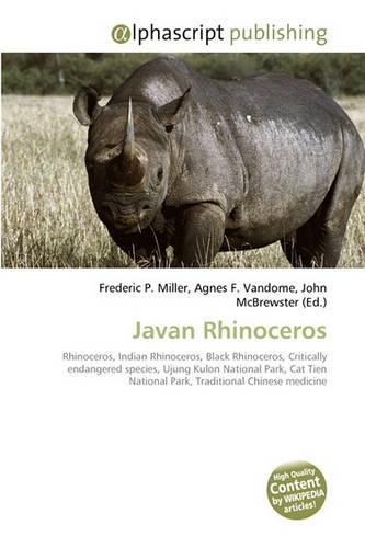 Javan Rhinoceros