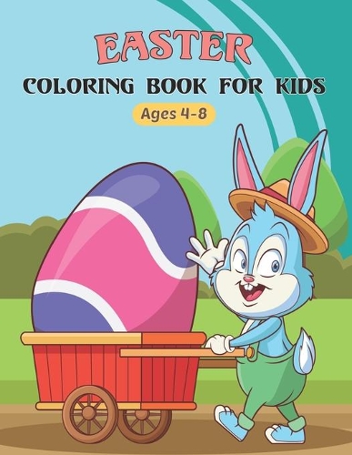 Easter Coloring Book For Kids Ages 4-8