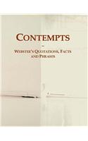 Contempts