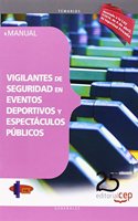 Manual. Vigilantes de seguridad en eventos deportivos y espectaculos publicos