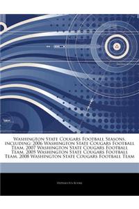 Articles on Washington State Cougars Football Seasons, Including