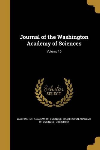 Journal of the Washington Academy of Sciences; Volume 10