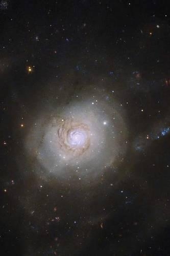 Spiral Galaxy Ngc 7252 (for the Love of Space)