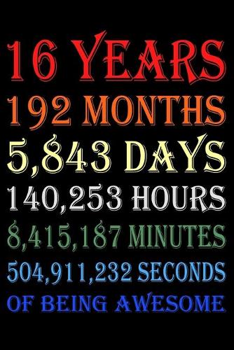 16 Years Of Being Awesome