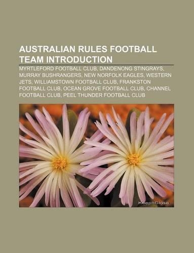 Australian Rules Football Team Introduction