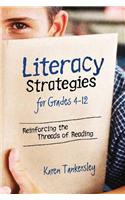 Literacy Strategies for Grades 4-12