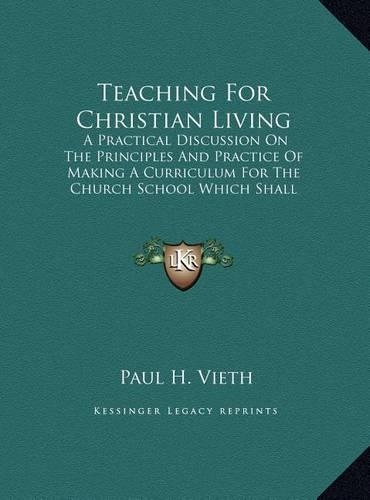 Teaching for Christian Living