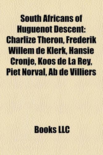South Africans of Huguenot Descent