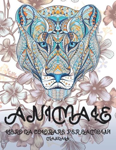 Libro da colorare per bambini - Mandala - Animale