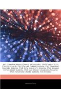 Articles on Afc Championship Games, Including