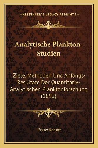 Analytische Plankton-Studien