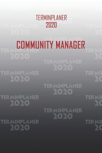 Terminplaner 2020 Community Manager