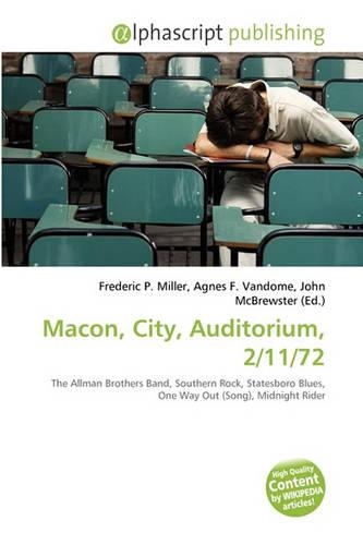 Macon, City, Auditorium, 2/11/72