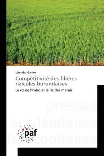 Compétitivité Des Filières Rizicoles Burundaises
