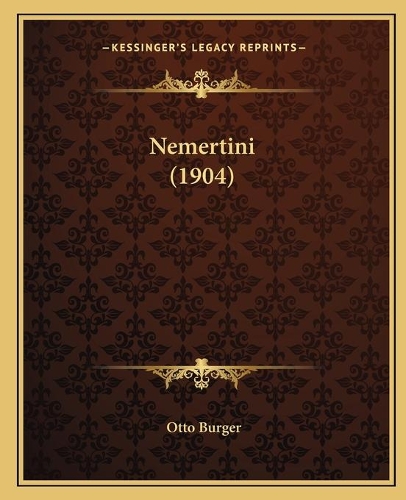 Nemertini (1904)