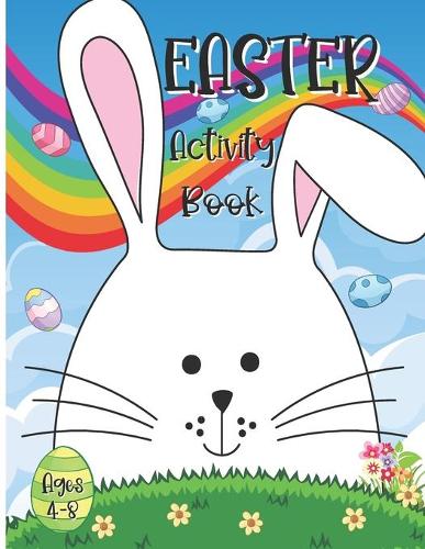 Easter Activity Book For Kids Ages 4-8