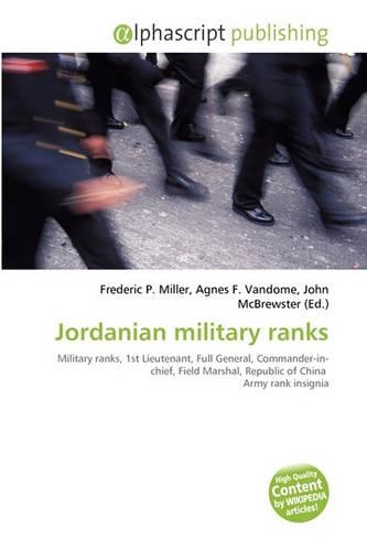 Jordanian Military Ranks