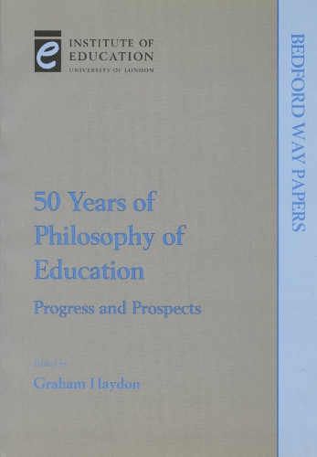 Fifty Years of Philosophy of Education