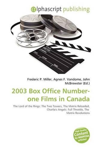2003 Box Office Number-One Films in Canada