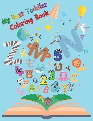 My Best Toddler Coloring Book