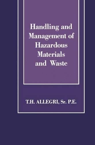 Handling and Management of Hazardous Materials and Waste