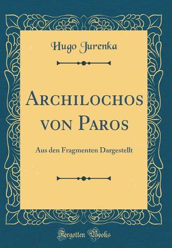 Archilochos Von Paros