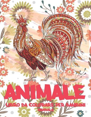 Libro da colorare per bambini - Mandala - Animale