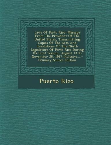 Laws of Porto Rico