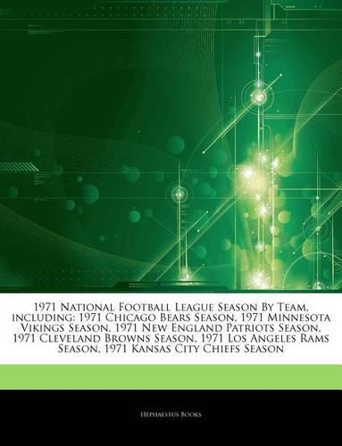 Articles on 1971 National Football League Season by Team, Including