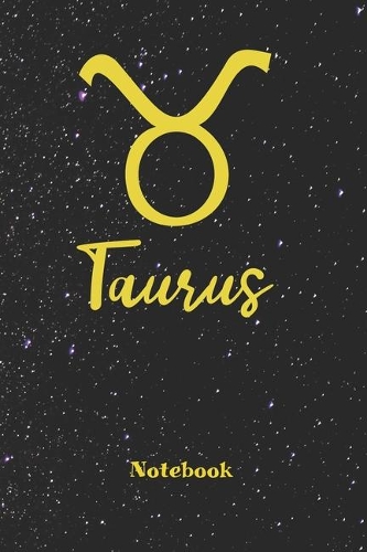 Taurus Zodiac Sign Notebook