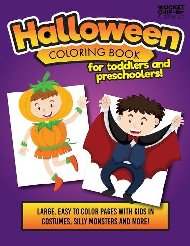 Halloween Coloring Book For Toddlers and Preschoolers!