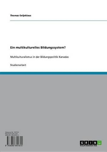 Ein Multikulturelles Bildungssystem?