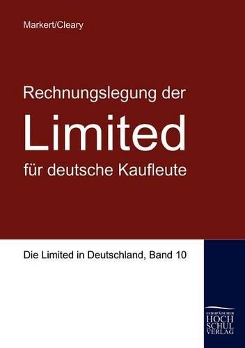 Rechnungslegung der Limited für deutsche Kaufleute