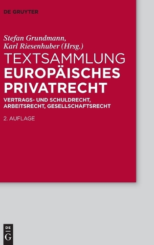 Textsammlung Europäisches Privatrecht