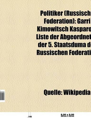 Politiker (Russische Foderation)